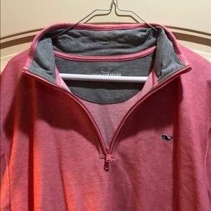 Vineyard Vine L half zip pullover